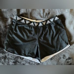 Adidas Mesh Black and White Short